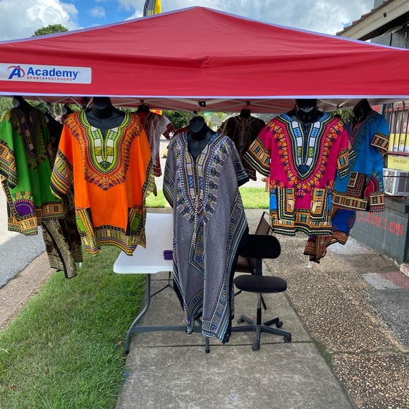 Unisex Dashikis many colors - Picture 4 of 4